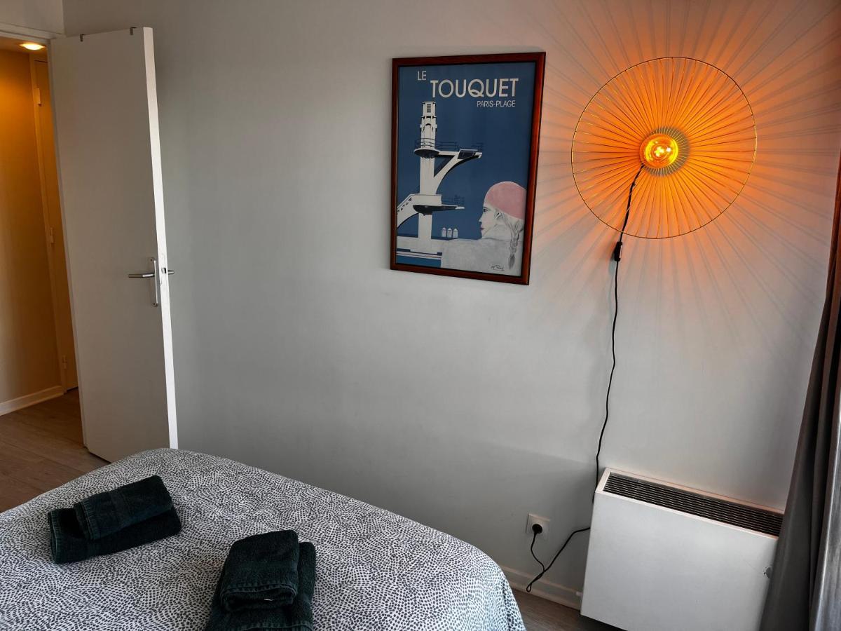 Appt Traversant Vu Mer Et Dunes Avec Garage Le Touquet Exterior photo