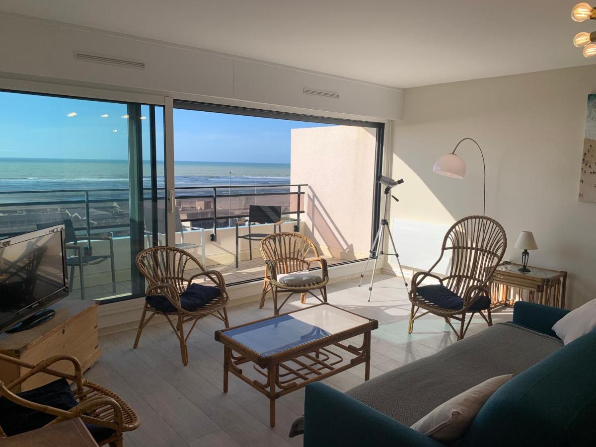 Appt Traversant Vu Mer Et Dunes Avec Garage Le Touquet Exterior photo