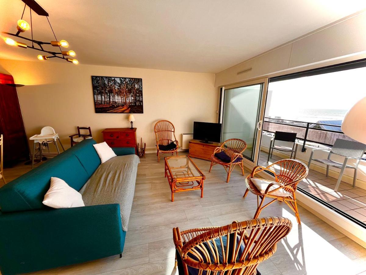 Appt Traversant Vu Mer Et Dunes Avec Garage Le Touquet Exterior photo