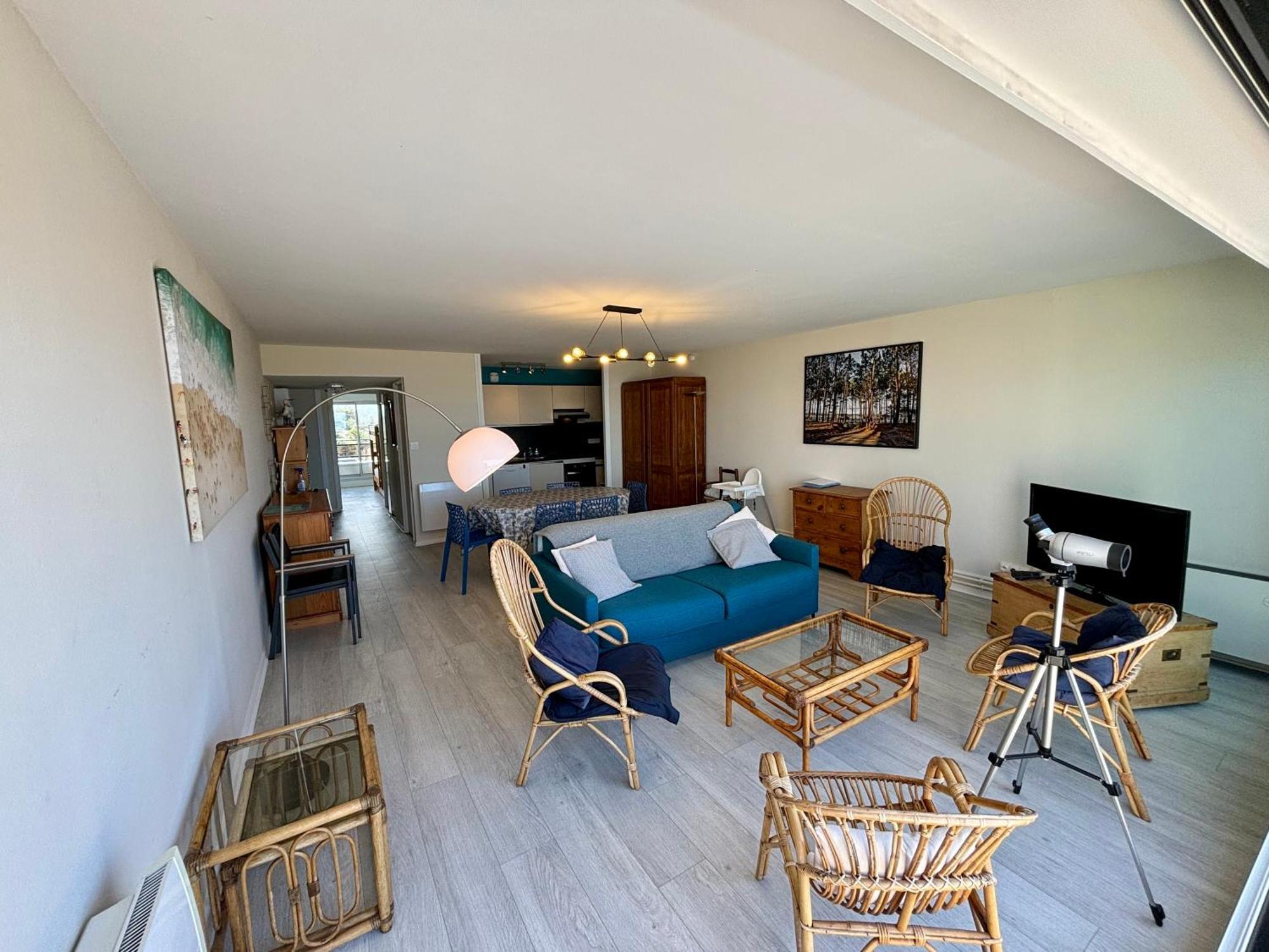 Appt Traversant Vu Mer Et Dunes Avec Garage Le Touquet Exterior photo